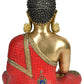 Decorative Lord Buddha Idol Meditating Pose - (Brass, Height 16")