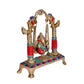 Brass Lord Ganesha Ganesh on a Swing Height 8.5 Inches