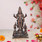 Copper Sathya Narayana Swamy Combo Avatar of Lord Vishnu for Home Decor Mandir Pooja Temple (Height 6.5 Inch)