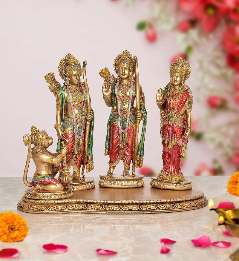 Resin Ram Darbar Murti (Height: 8 Inches)