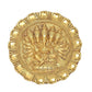 Brass Panchmukhi Ganesha Wall Hanging (Height 11 Inch)