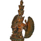 Brass Buddhist Idol Eleven-Headed or Thousand-Armed Avalokiteshvara for Home Decor and Office (Height: 12 Inch)