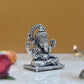 Bronze Lord Ganesha Sitting Ganpati Idol Vinayak Religious Statue for Home Decor Mandir Pooja Decorative Showpiece, (Height 3 Inch)