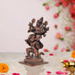 Copper Laxmi Narasimha Swamy on Garuda Laxmi Narashimar Statue for Home, Mandir Pooja Decor Idol (Height: 5 Inch)