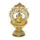 Fine Bronze Ganesh Diya Oil Lamp for Diwali Pooja Gift Decoration Showpiece (Height 5.5 Inch)