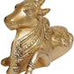 Brass Nandi-Vahana of Shiva, Height: 5 Inch