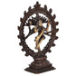 Antique Brass Lord Shiva Dancing Natraj Brassl Idol Statues Height: 6 inch