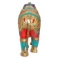 Brass Elephant Figurine - Decorative Statue for Home Decor, Feng Shui, and Good Luck (Height 22 Inch)