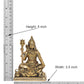 Brass Lord Shiva Shiv Murti Sculpture for Home Decor, Mandir, Ofice (Height : 5 Inch)