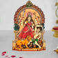 Goddess Mahishsura Mardini Devi Durga Maa Idol Brass Statue Puja Hindu Festival Home Decor Height : 10 Inch