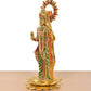 Metal Standing Ram ji sculpture (Height :13 Inch)