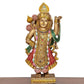 Resin Shreenathji Statue of Shrinathji murti for Home Decor Mandir Pooja Showpiece (Height 10 Inch)