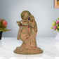 Brass Radha Krishna Idol Statue Radha Krishna for Home Decor and Pooja Mandir Office Decor (Height 7.5 Inch)