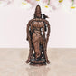 Copper Madurai Meenakshi Idols Statue for Home Temple Office Mandir, (Height: 4 Inch)