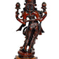 Lakshmi Idol in Standing Position Maha Lakshmi Brass Idol Laxmi MATA Brass Idol for Prosperity Golden Height 18 Inches