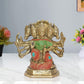 Panchmukhi Hanuman Idol Figurine Hanuman ji Decorative Showpiece for Home Office Temple Mandir Pooja (Height 7 Inch)