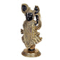 Brass Shrinath ji Idol Krishn Avatar Shri Krishna Murti Home Decor, Height : 13 inch