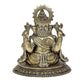 Fine Brass Lord Ganesha Ganpati Idol Vinayak Religious Statue Murti (Height: 4.5 Inch)