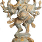 Large Brass Ashtabhuja-dhari Ganesha Statue Idol Height 26 inches