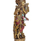 Krishna Playing Flute Showpiece for Home Decoration | Multicolour in Resin | Height 14 inch