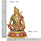Brass Lord Ram Lala Sitting Statue (Height : 7 inch)