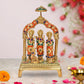 Brass Ram Darbar Brass Statue Idol Ram Darbar, for Home Decor Mandir Pooja (Height : 9 Inch)