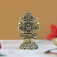 Bronze Lakshmi Laxmi Diya Oil Lamp for Diwali Pooja Gift Decoration Showpiece (Height 4 Inch)