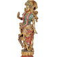 Radha Rani Lord Krishna Decorative Idol Figurine - (Brass, Height 15")