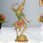 Brass Shiv Parvati Dancing Statue Idol for Temple Home Office Decor Idols (Height :15 Inch)