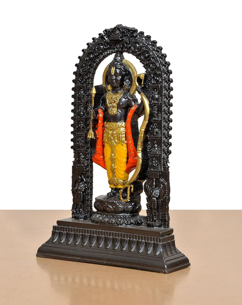 Resin Ram Lalla Murti in Ayodhya Mandir (Height 7 inch)