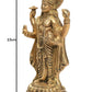 Dhanvantari - The Physician of Gods - Brass Statue, Height 9 Inch