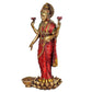 Goddess Lakshmi in Resin Idol Statue Murti, Height : 10 inches