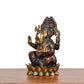 Bronze Lord Ganesha Idol (Height: 5 Inch)