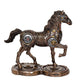 Resin Steampunk Horse Gait Statue Cold Cast & Resin Sculpture for Home Decor (Height: 9 Inches)