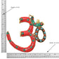Brass OM Wall Hanging Sculpture (Height: 8 Inch) Multicolor