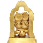 Brass Lakshmi-Narayana on Garuda Statue for Puja Temple at Home Decor Office (Height: 12 Inch)