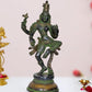 Brass Shiva and Parvati Ardhanrishvara Murti Religious Statue for Home Temple Decor Office Mandir(Height :12 inch)