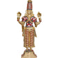 Brass Lord Tirupati Bala Ji Idol Statue for Home Temple Office Decor Figurine Showpiece Multicolour (Height 32 Inch)