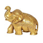 Brass Elephant Figurine - Decorative Statue for Home Decor, Feng Shui, and Good Luck (Height 4 Inch)