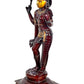 Brass Ardhanarishvara | Ardhnarishwar Statue | Ardhnari | Shiv Parvati Double Avatar | Shiv Parvathi Idol | Lord Shiva and Parwathi Statue | Ardhanarishvara (Brass, 90 CM)