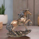 PolyResin Running Horse Showpiece (Height: 9 Inch)