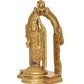 Brass Lord Tirupati Bala Ji Idol Statue for Home Temple Office Decor Figurine Showpiece (Height 7.5 Inch)