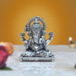 Bronze Lord Ganesha Sitting Ganpati Idol Vinayak Religious Statue for Home Decor Mandir Pooja Decorative Showpiece, (Height 3 Inch)