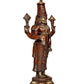 Brass Lord Tirupati Bala Ji Idol Statue Home Temple Office Figurine Showpiece Multicolour (Height 17.5 Inch)