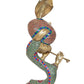 Brass Krishna Playing Flute with Peacock Mukut Idol Statue Sculpture for Home Mandir Pooja Decor Temple Gift (Height 21 inch)