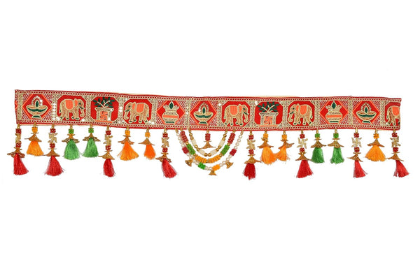 Toran Bandanvar Door Hangings For Diwali Decoration (Length: 36 Inch) Study Setting