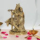 Radha Krishna Murti Statue Idol Brass Statue for Home Decor, Height .10 Inch