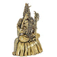 Fine Brass Goddess Rajarajeshvari Idols, Tripura Sundari Murti, Lalita Devi, Rajarajeshwari Sculpture, Raj Rajeshvari Statue,Height : 4 inch