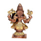 Brass Shiv Parvati Idol Statue for Temple Home Office Decor Gift Item Height : 7 inch