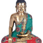 Bhumisparasha Mudra Brass Buddha Idol Statue Murti, Height 15 inch